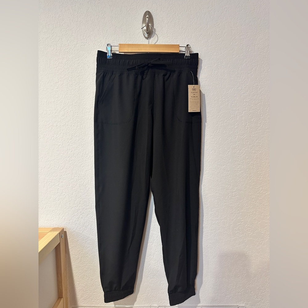 Albion Black Joggers
